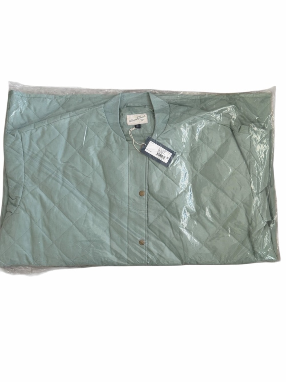 Universal Thread Quilted Jacket Green Plus Size Spring NEW - Picture 9 of 11